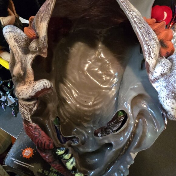 Scary Clown 2002 Disguise Mask The Fright Asylum Halloween Horror Vintage Y2K - Picture 5 of 5